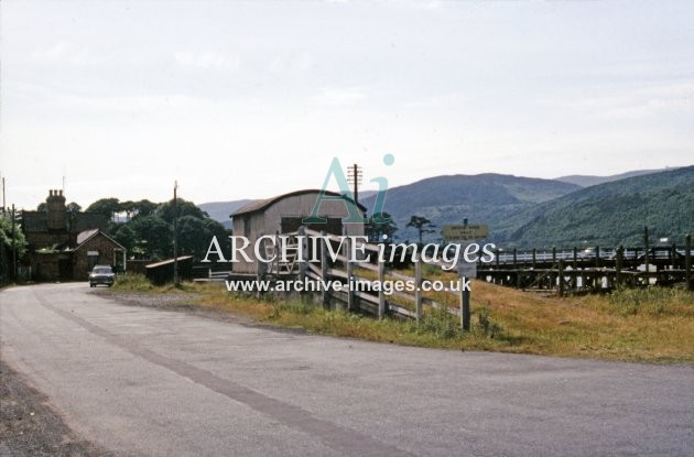 Penmaenpool Railway Station c1970