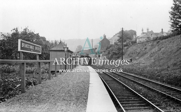 Brimscombe Bridge Halt c1920