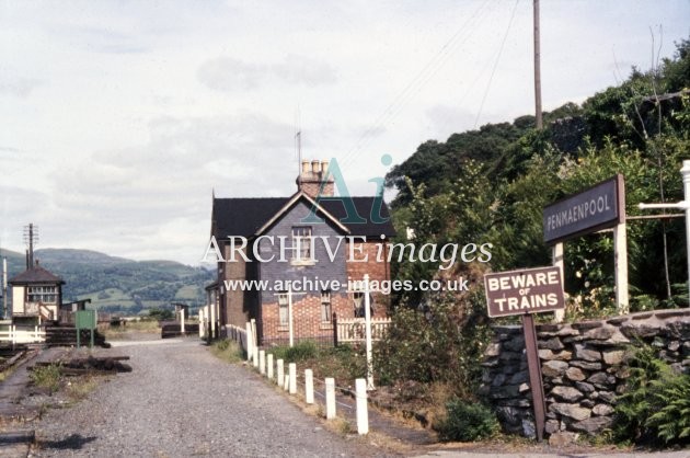 Penmaenpool Railway Station c1970