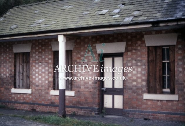 Penmaenpool Railway Station c1970