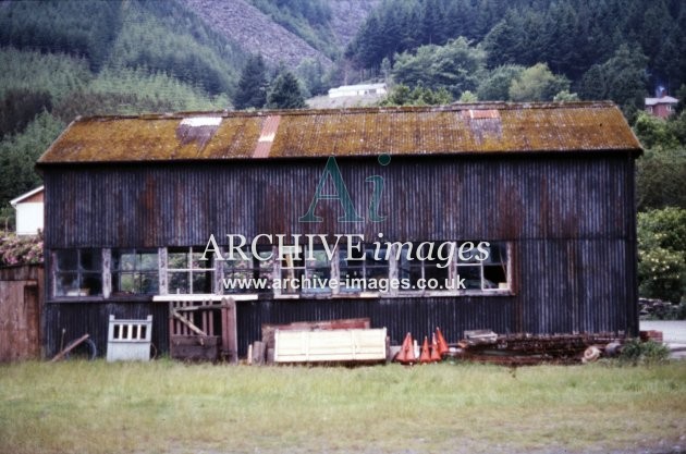 Dinas Mawddwy Railway Station c1970