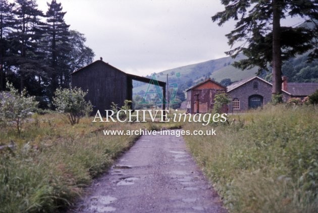 Dinas Mawddwy Railway Station c1970