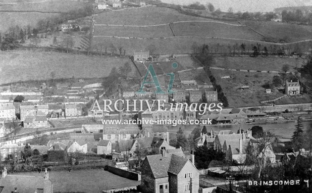 Thames & Severn Canal, Brimscombe Port c1908