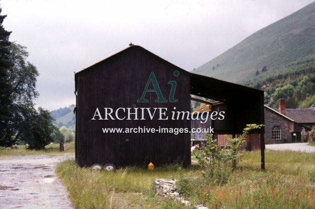 Dinas Mawddwy Railway Station c1970