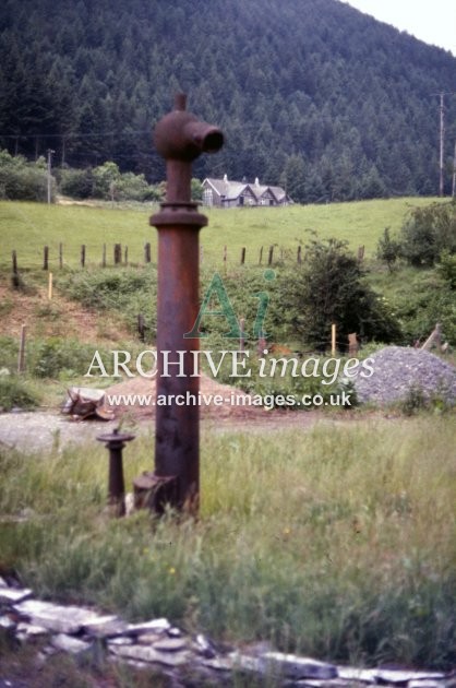 Dinas Mawddwy Railway Station c1970