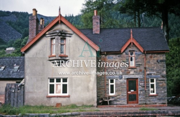 Dinas Mawddwy Railway Station c1970