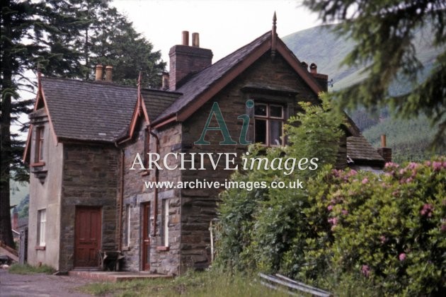 Dinas Mawddwy Railway Station c1970