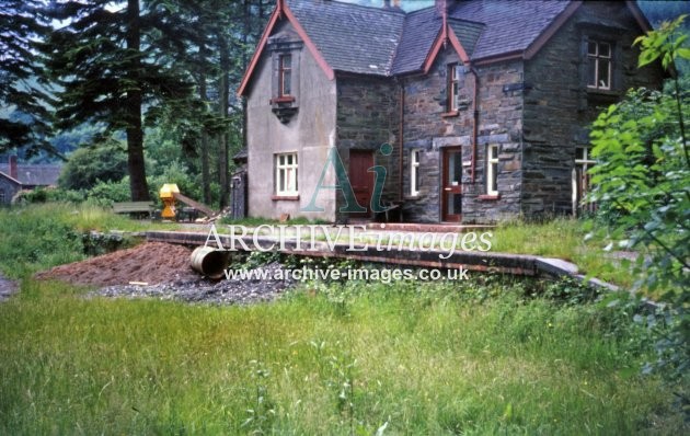 Dinas Mawddwy Railway Station c1970