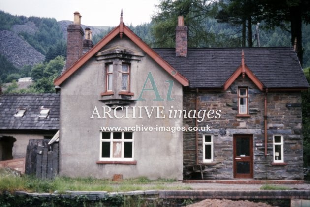 Dinas Mawddwy Railway Station c1970