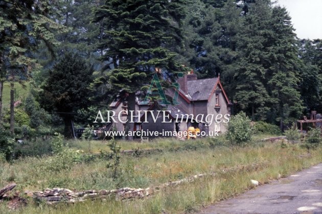 Dinas Mawddwy Railway Station c1970