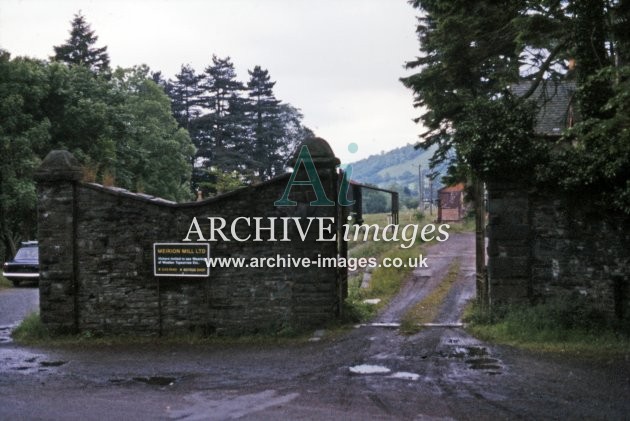 Dinas Mawddwy Railway Station c1970