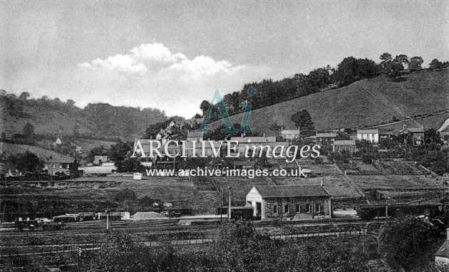 Brimscombe Railway Station Goods Yard c1905