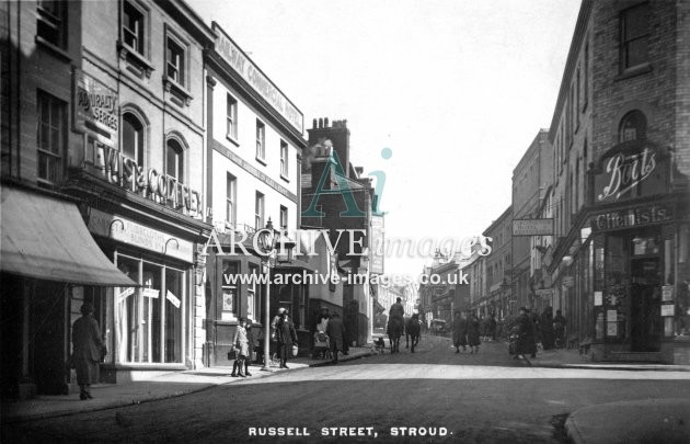 Stroud, Russell Street c1935