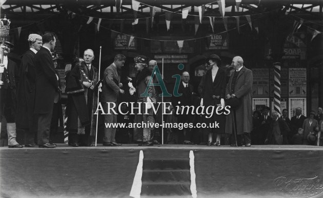 Prince of Wales Visit to Stafford Railway Station MD