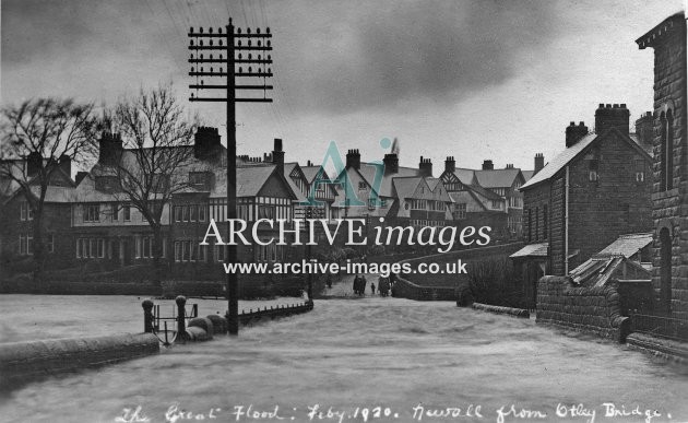 Otley Floods  February 1927 MD
