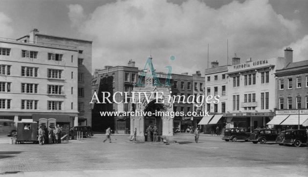 Cambridge Market Square c1940s  MD