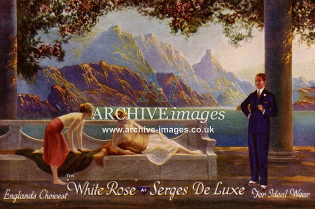 Poster Ad White Rose Serge MD