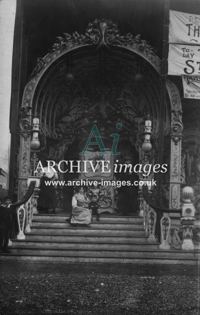 Fairground Ride Entrance c.1910 MD