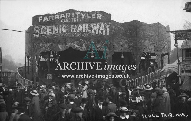 Hull Fair Scenic Railway 1912 MD