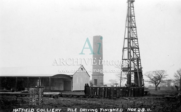 Hatfield Main Colliery A, Sinking JR