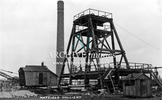 Hatfield Main Colliery B, Sinking JR