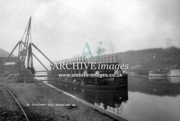 Gloucester MR Docks Branch Construction 1899