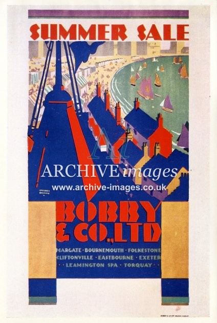 Advert Bobby & Co. Ltd Summer Sale 1930s