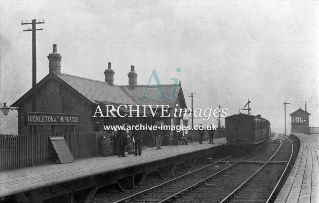 Hickleton & Thurnscoe Railway Station H&BR JR