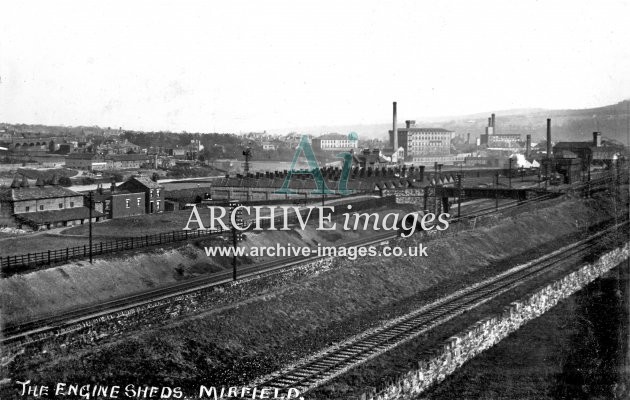 Mirfield, Engine Sheds JR