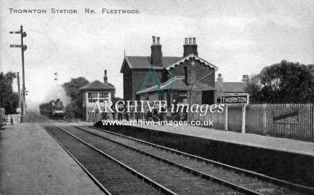 Thornton Railway Station nr Fleetwood L&YR&L&NWR Joint