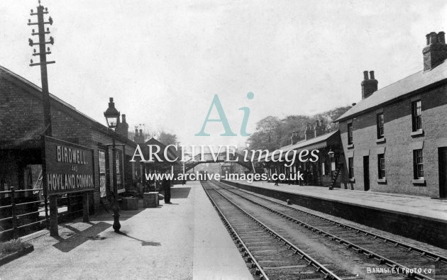 Birdwell & Hoyland Common Railway Station GCR JR