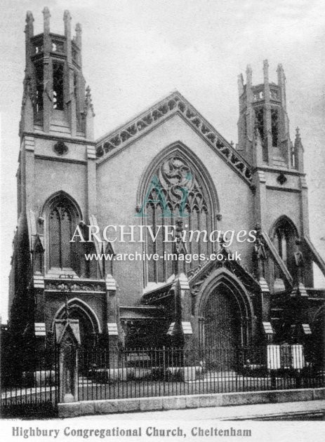 Cheltenham, Highbury Congregational Chapel c1902