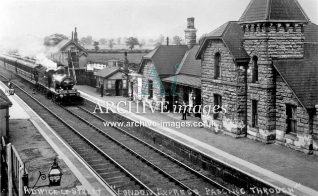  Carcroft & Adwick le Street Railway Station GNR JR