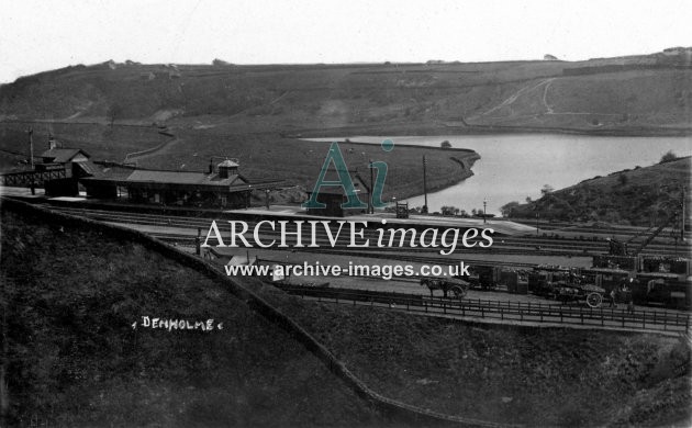 Denholme Railway Station & goods yard JR