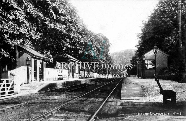 Holme Railway Station A L&YR JR