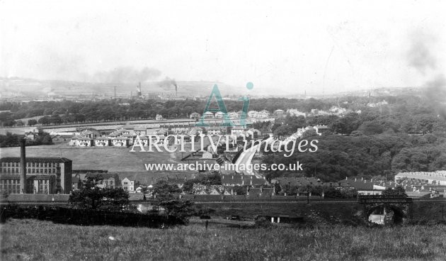 Bailiff Bridge, L&YR line & Lower Crows Nest JR