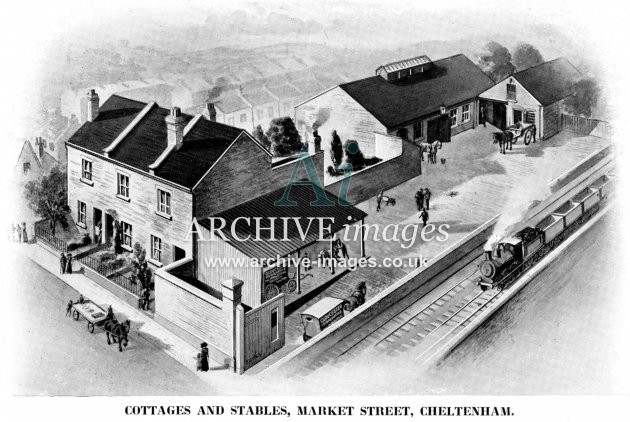 Cheltenham, Glos Co-op Stables c1910