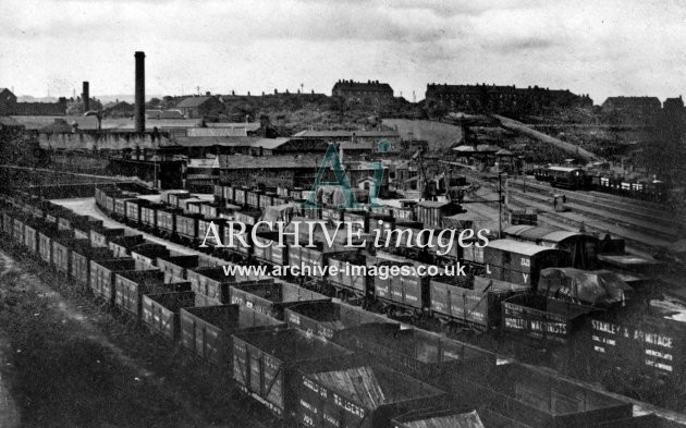 Huddersfield, Lockwood Goods Yard 1921 Strike JR