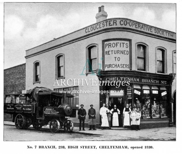 Cheltenham, Glos Co-op No 7 Branch c1910