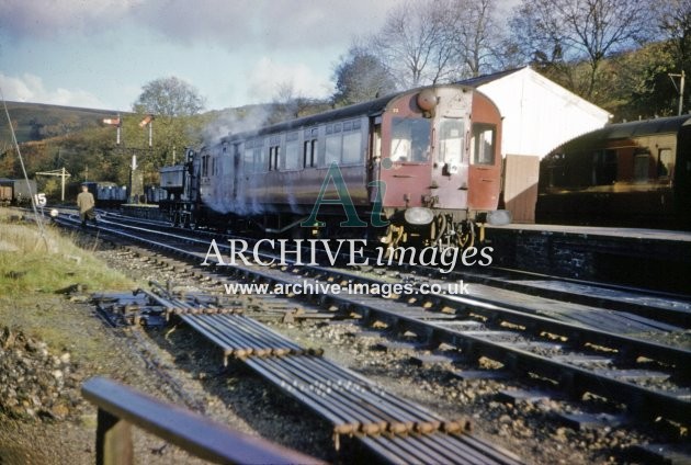 Pontsticill Railway Station & Train 1961