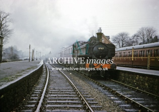 Brecon Railway Station 1962