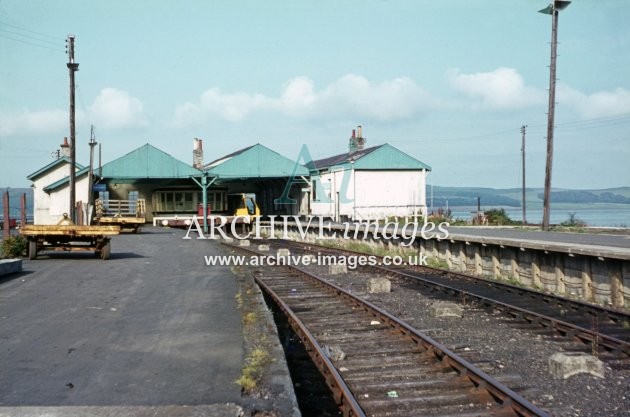 Fairlie Pier railway station 4.9.69