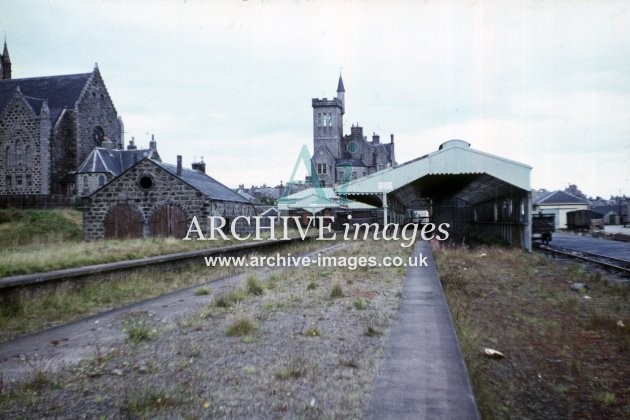Fraserburgh railway station c1968