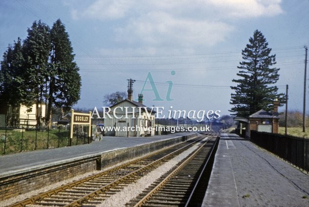 Suckley Railway Station c1961