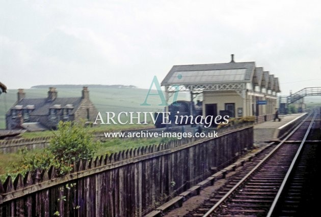 Tillynaught Jct railway station c1965 B