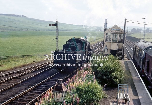 Tillynaught Jct railway station c1965