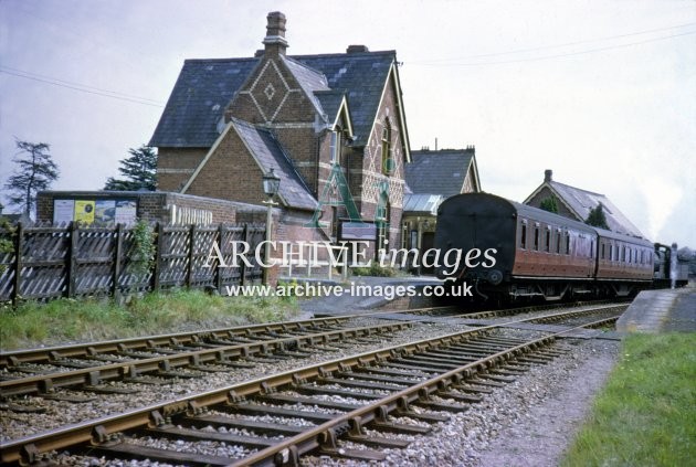 Upton on Severn Railway Station 1961