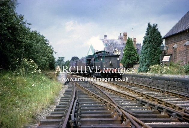Upton on Severn Railway Station 1961