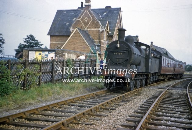 Upton on Severn Railway Station 1961