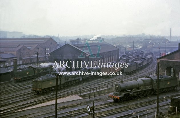 Worcester Engine Shed General View 1964